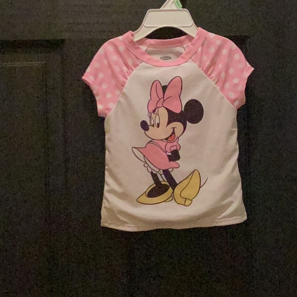 Minnie Mouse swim shirt